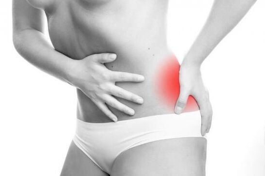 Schmerzen im unteren Rücken durch weibliche weibliche Krankheiten